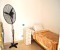 Guest room #2 with single bed and en-suite bathroom with shower