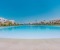 Large Saltwater Pool/Lagune with sandy beach