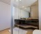 Bathroom 1 with a shower and a spacious countertop