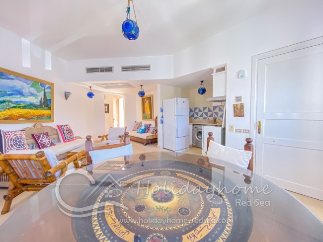 Living room - dining area - kitchen