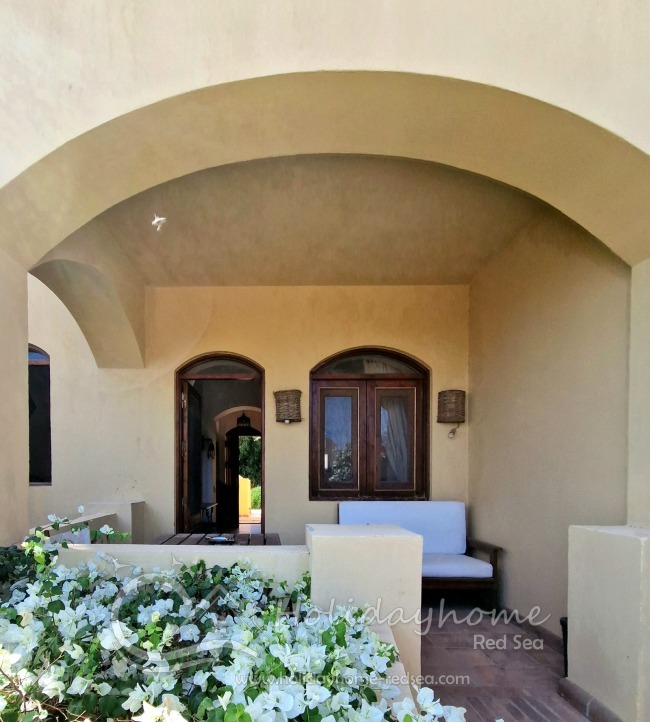 Sitting area on the terrace