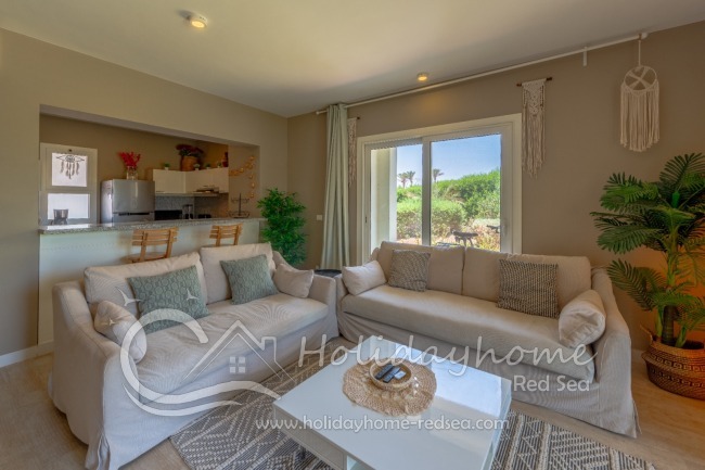 Living room with L shape Sofa