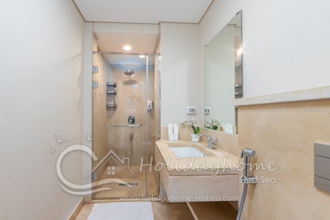 Second bathroom with shower.