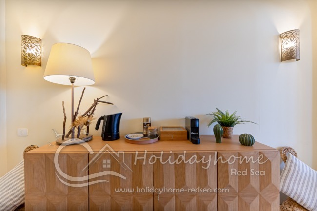 Tea and coffee corner